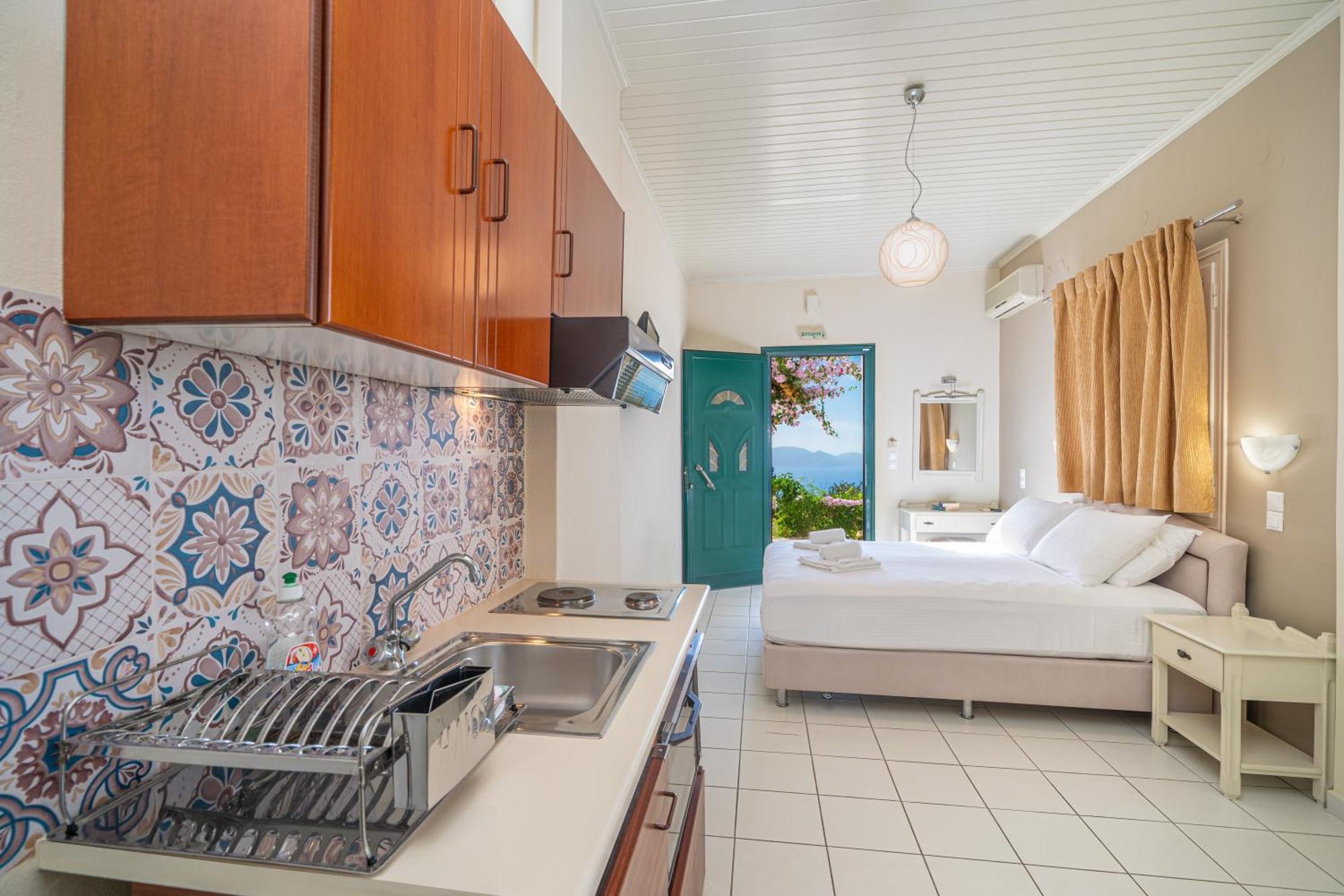 Panoramic Sunset Apartment Kothreas ภายนอก รูปภาพ